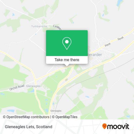 Gleneagles Lets map