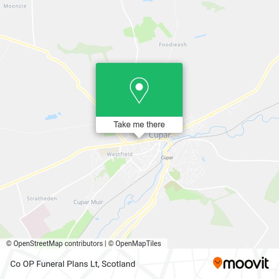 Co OP Funeral Plans Lt map