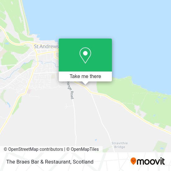 The Braes Bar & Restaurant map