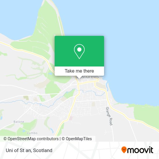 Uni of St an map