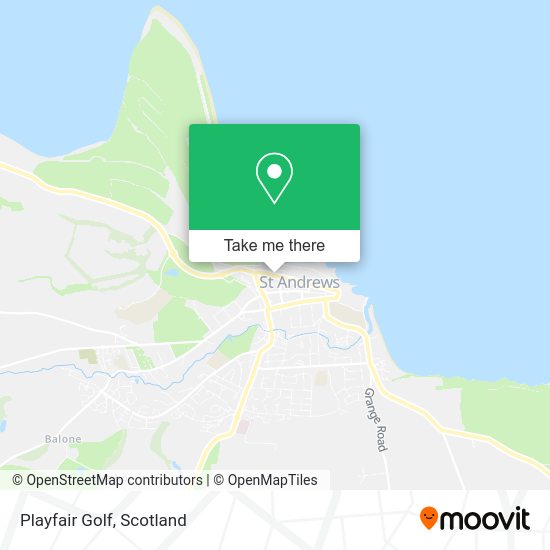 Playfair Golf map
