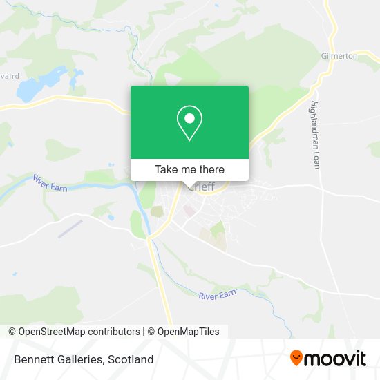 Bennett Galleries map