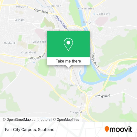 Fair City Carpets map