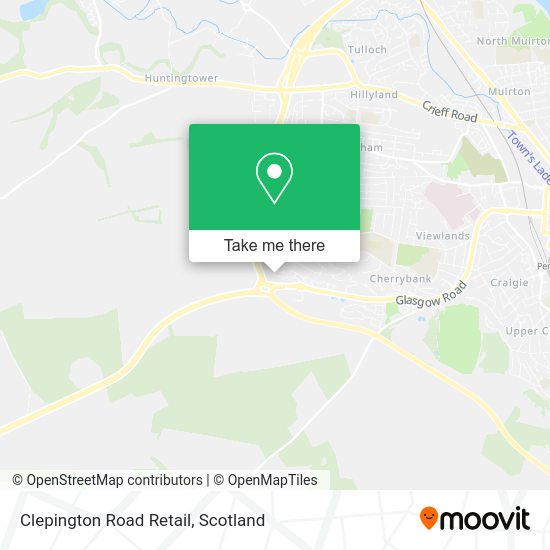 Clepington Road Retail map