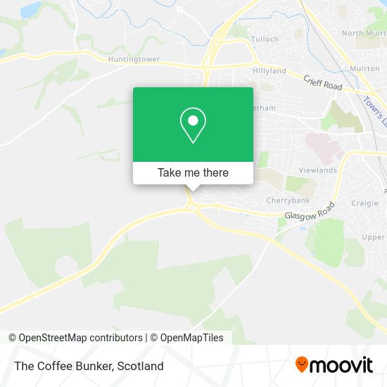 The Coffee Bunker map