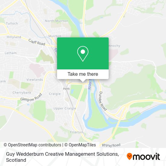 Guy Wedderburn Creative Management Solutions map