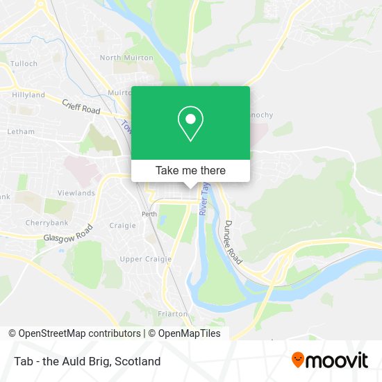 Tab - the Auld Brig map