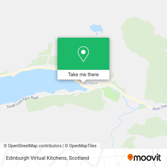 Edinburgh Virtual Kitchens map
