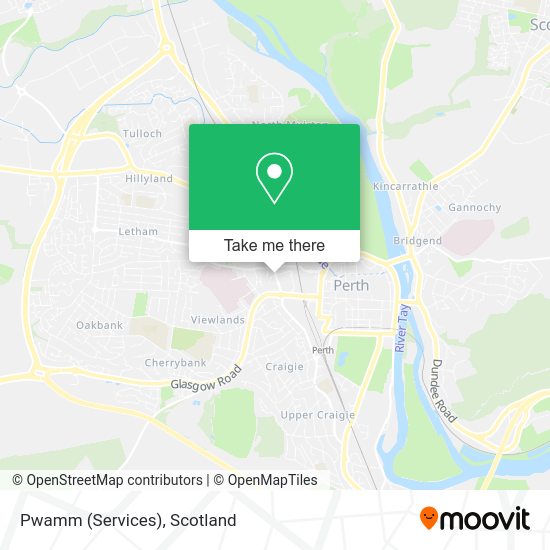 Pwamm (Services) map