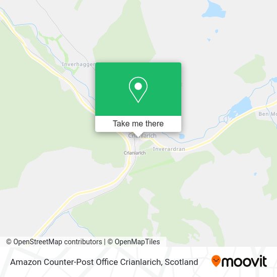 Amazon Counter-Post Office Crianlarich map