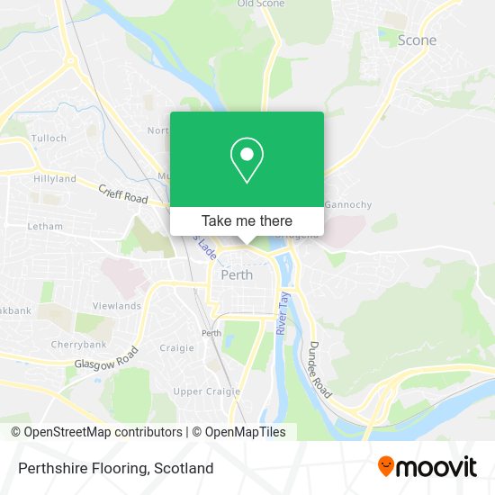 Perthshire Flooring map