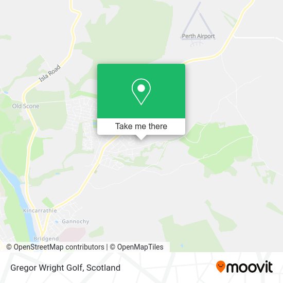 Gregor Wright Golf map