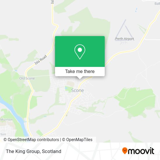 The King Group map