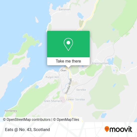Eats @ No. 43 map
