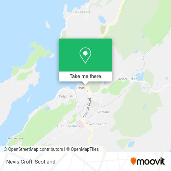 Nevis Croft map