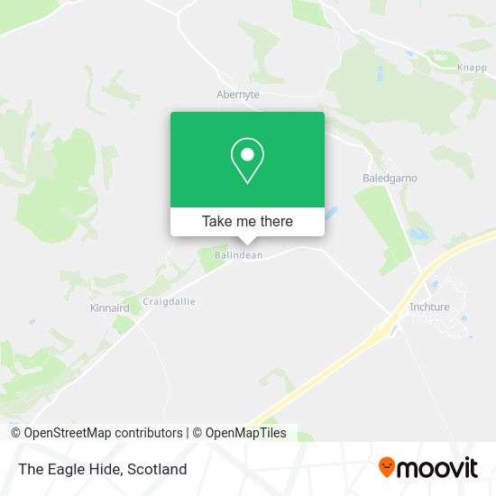 The Eagle Hide map
