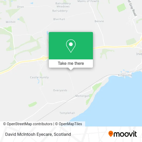 David McIntosh Eyecare map