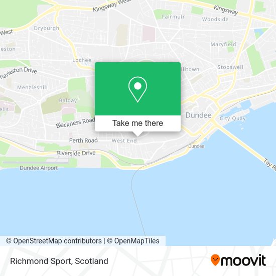 Richmond Sport map