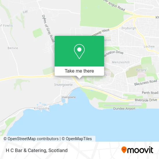 H C Bar & Catering map