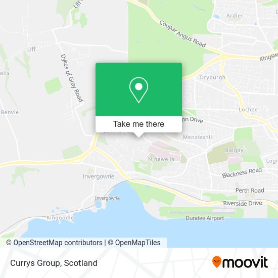Currys Group map