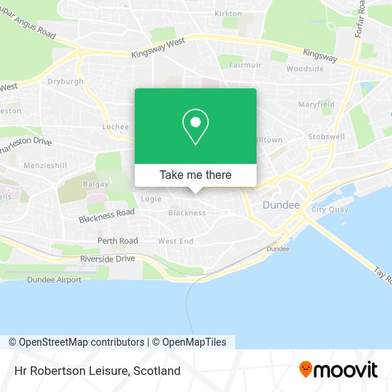 Hr Robertson Leisure map