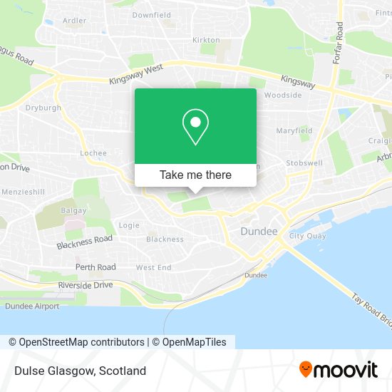 Dulse Glasgow map