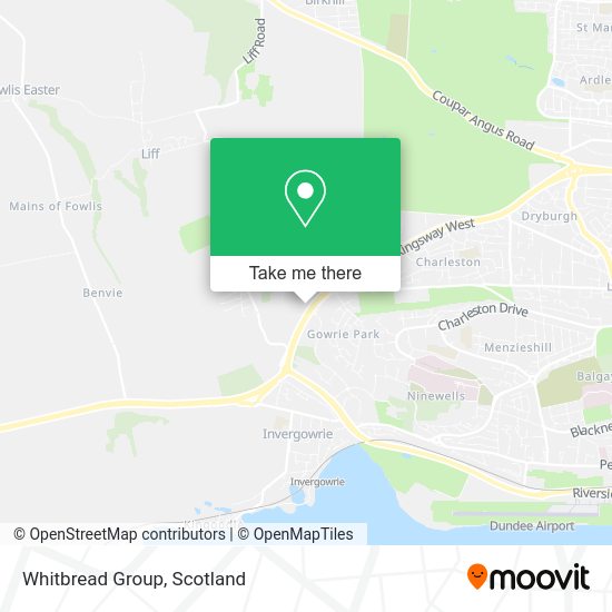 Whitbread Group map