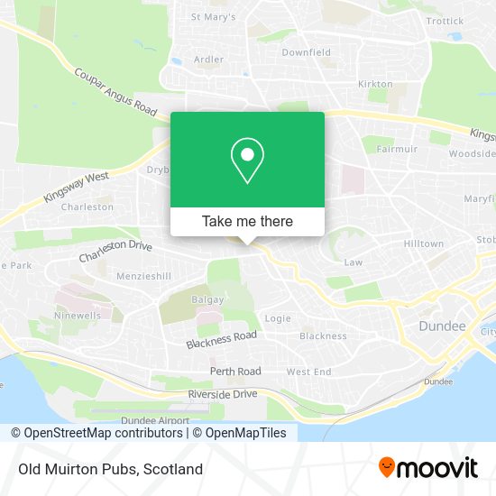 Old Muirton Pubs map