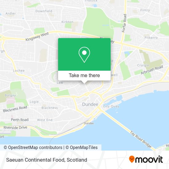 Saeuan Continental Food map