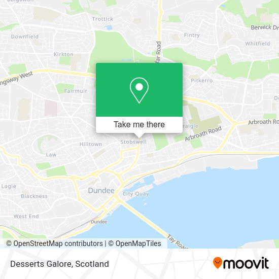 Desserts Galore map