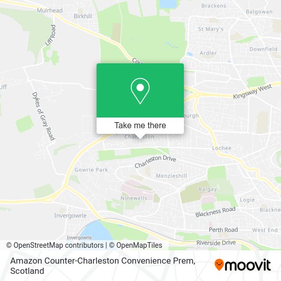 Amazon Counter-Charleston Convenience Prem map