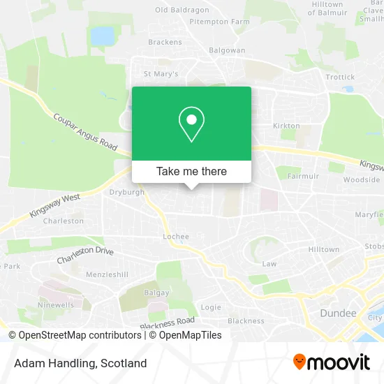 Adam Handling map
