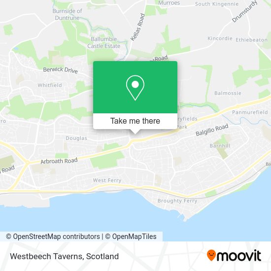 Westbeech Taverns map