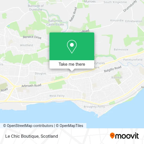 Le Chic Boutique map