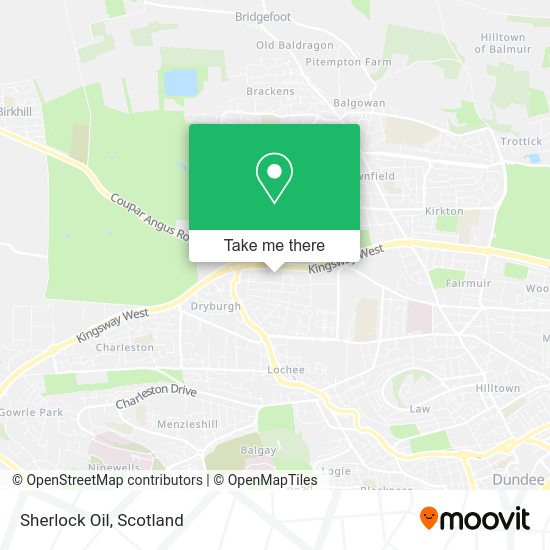 Sherlock Oil map