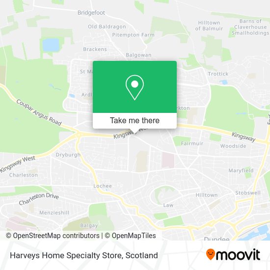 Harveys Home Specialty Store map