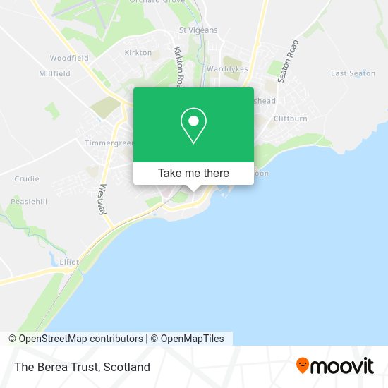 The Berea Trust map