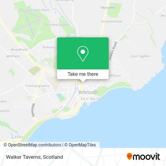Walker Taverns map