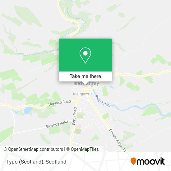 Typo (Scotland) map