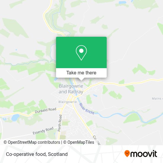 Co-operative food map