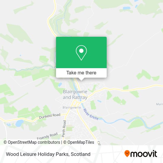 Wood Leisure Holiday Parks map