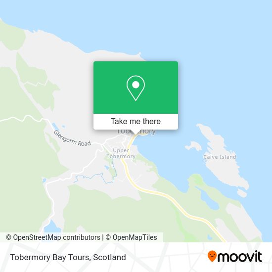 Tobermory Bay Tours map