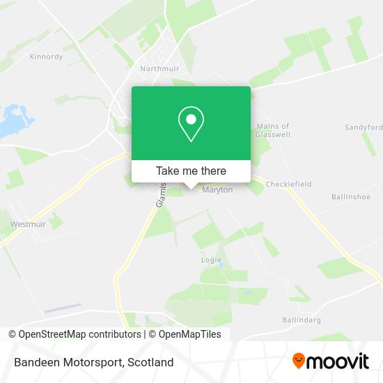 Bandeen Motorsport map