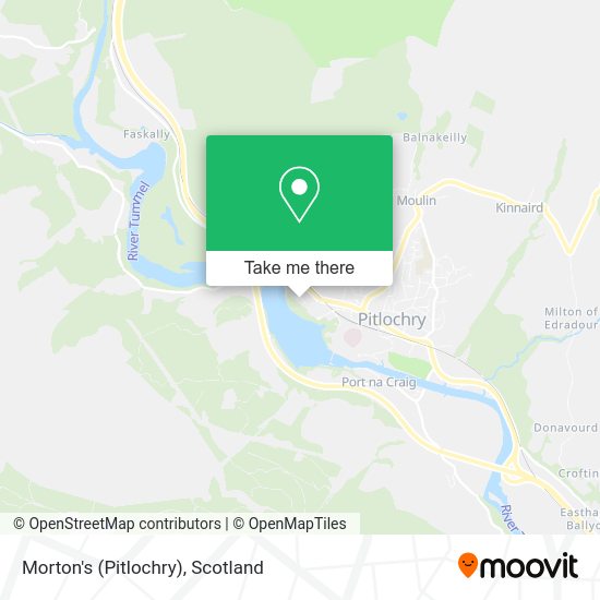 Morton's (Pitlochry) map