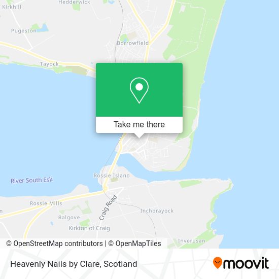 Heavenly Nails by Clare map