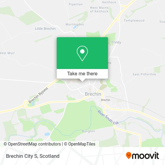 Brechin City S map