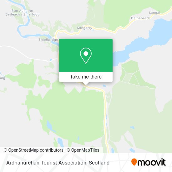 Ardnanurchan Tourist Association map