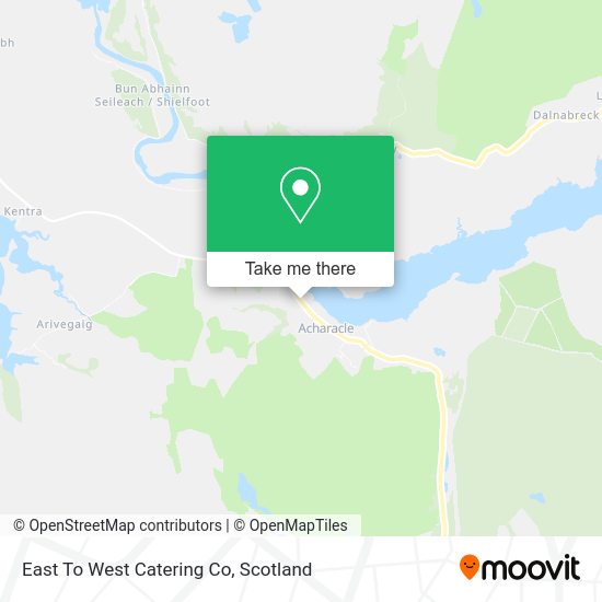 East To West Catering Co map