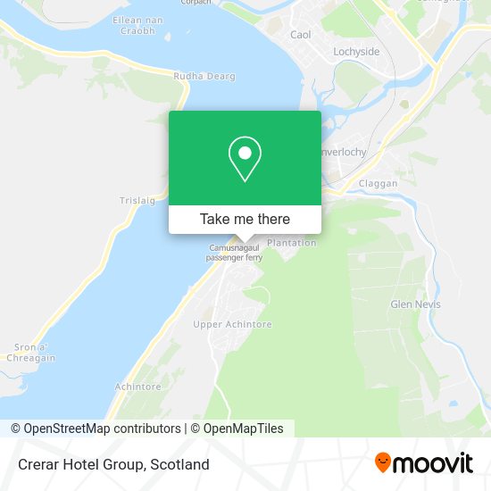 Crerar Hotel Group map
