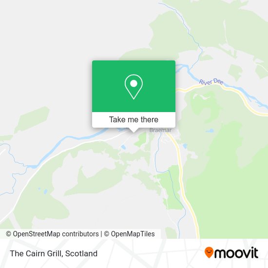 The Cairn Grill map